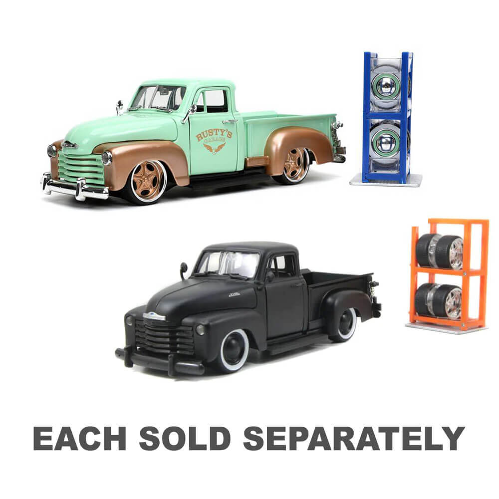 Chevy Pick Up 1953 1:24 Skala diecast fordon