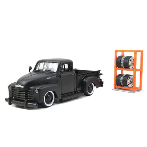 Chevy Pick Up 1953 1:24 Skala diecast fordon