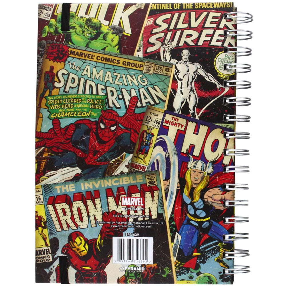 Notebook Marvel Comics Montage