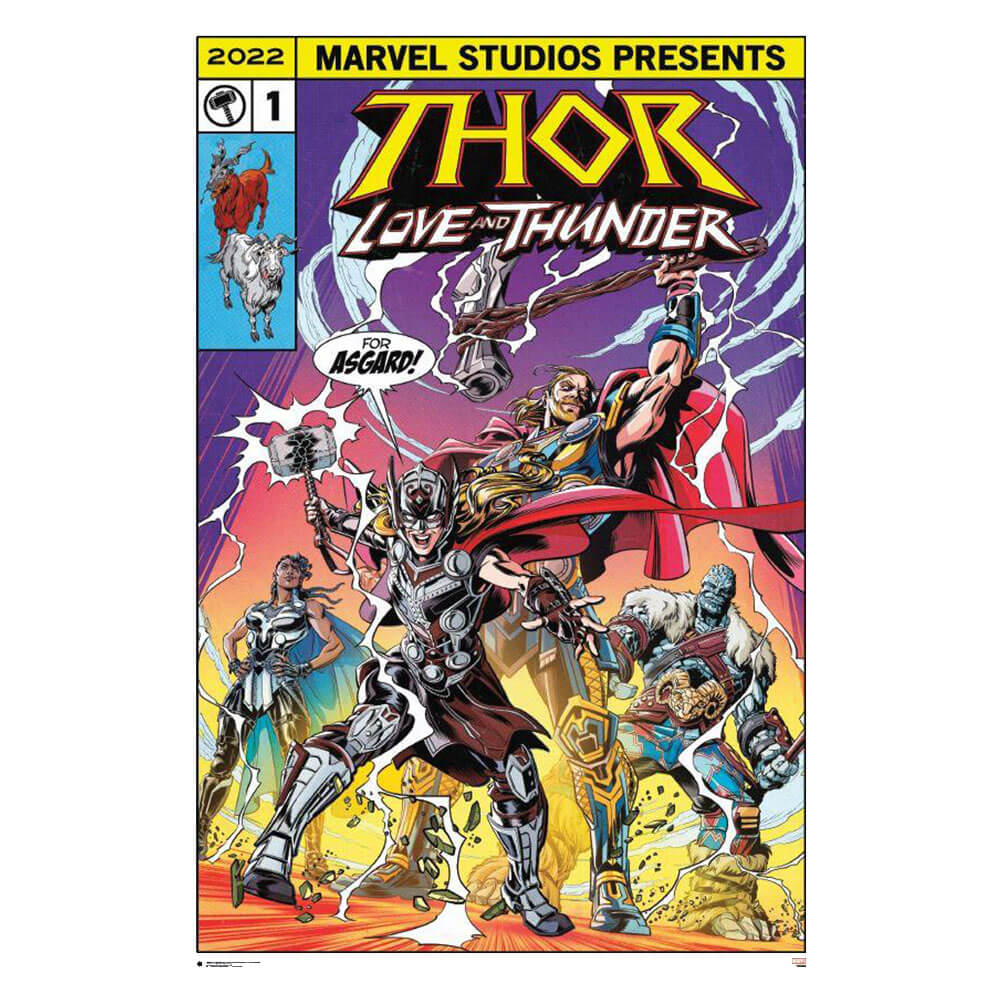 Thor: Love and Thunder Plakat (61x91,5 cm)