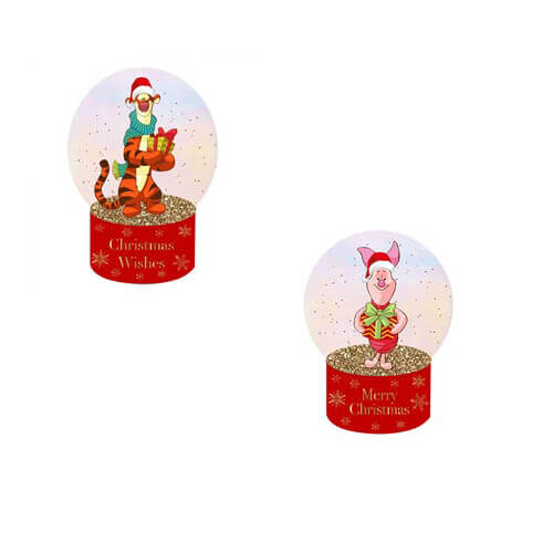 Disney Winnie the Pooh Christmas Snowglobe