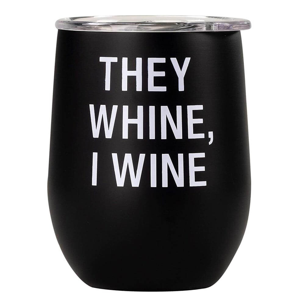 Say What Thermal Wine Tumbler