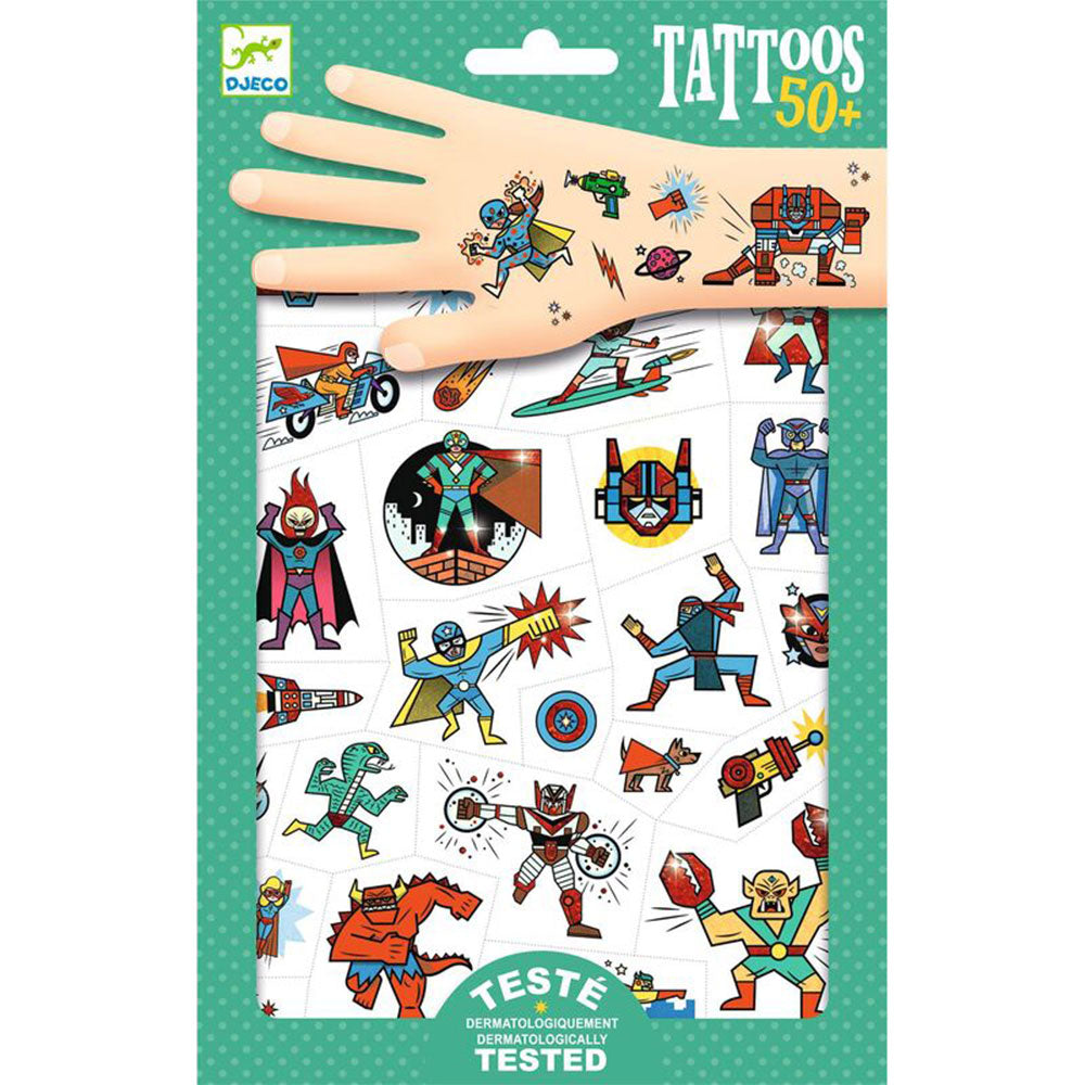 Temporäre Tattoos von Djeco