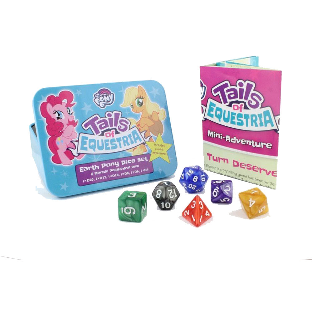 My Little Pony RPG Tails of Equestria kostkę zestawu