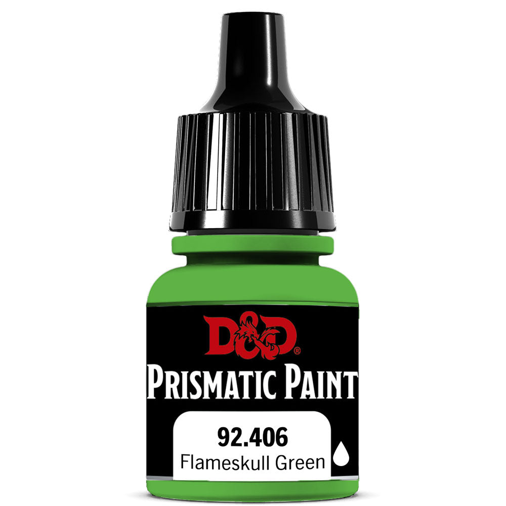 D & D Prismatisk maling 8ml (grønn)