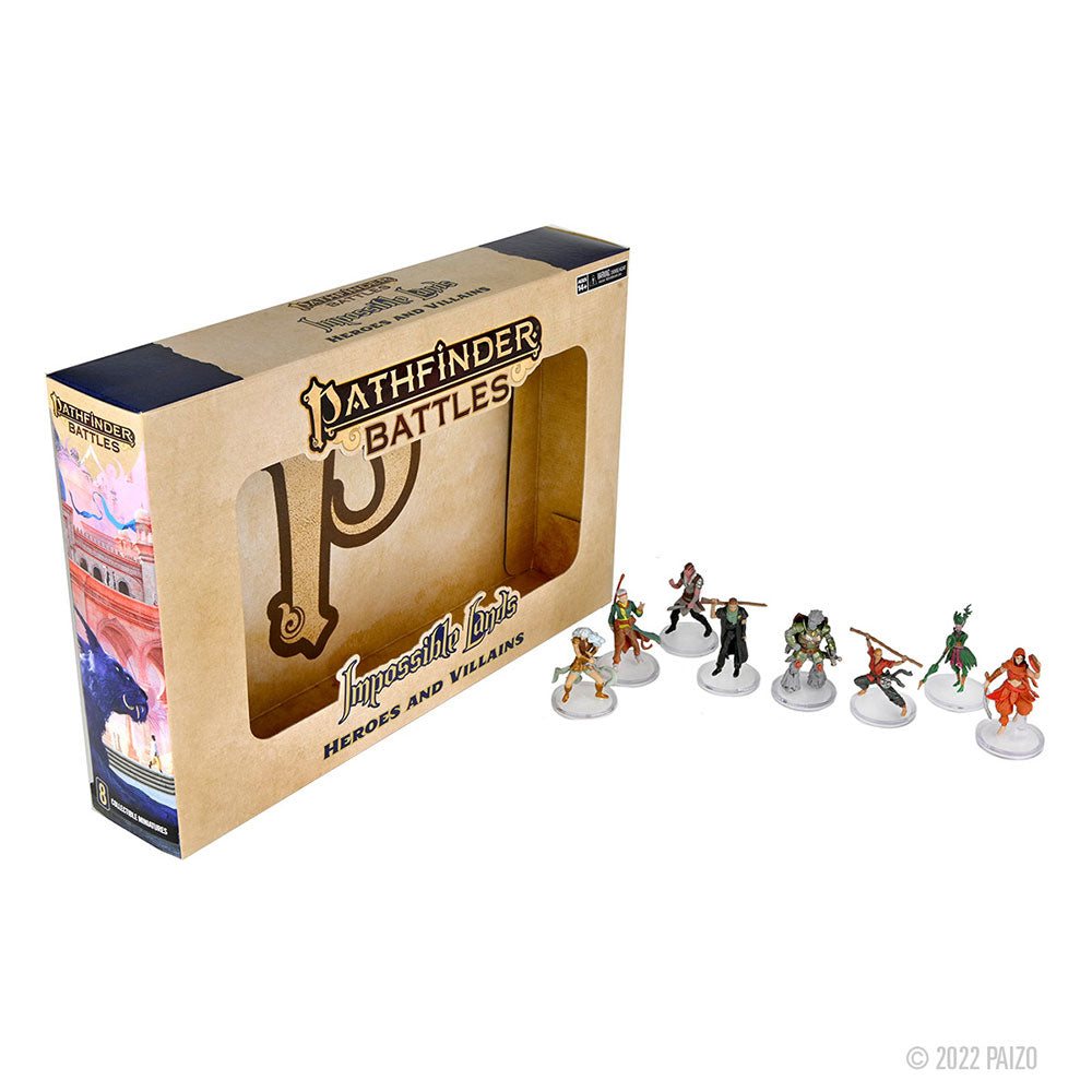 Pathfinder Battles Impossible Lands Hero&Villain Figure Set