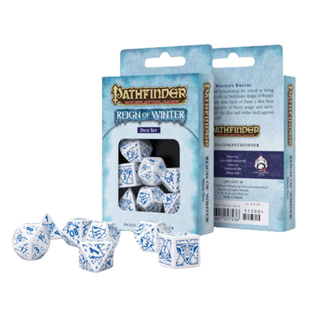 Q Workshop Pathfinder Dice (set van 7)