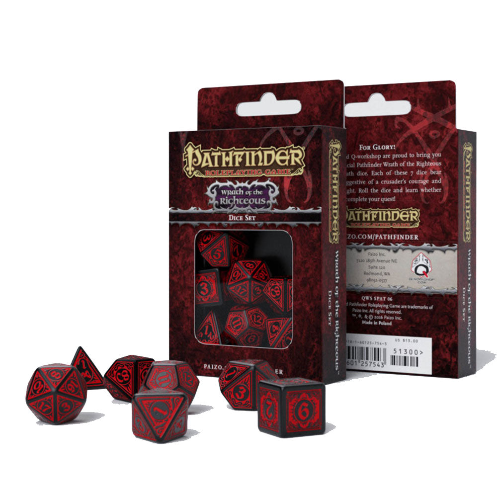 Q Workshop Pathfinder Dice (sæt af 7)