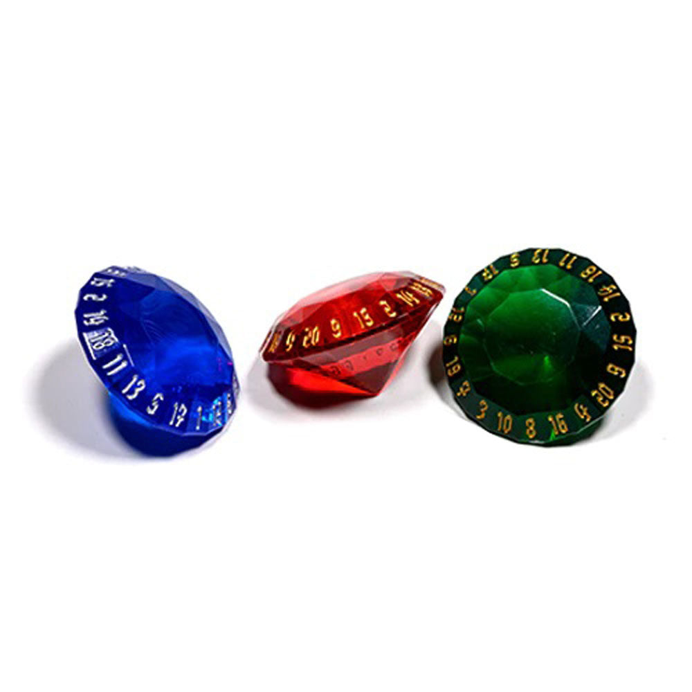 PolyHero Rogue 3d20 Gems Dice