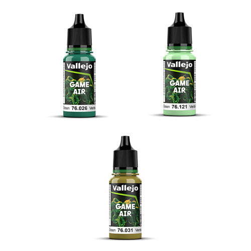 Vallejo Game Air Acrylic Paint 18mL (Green)