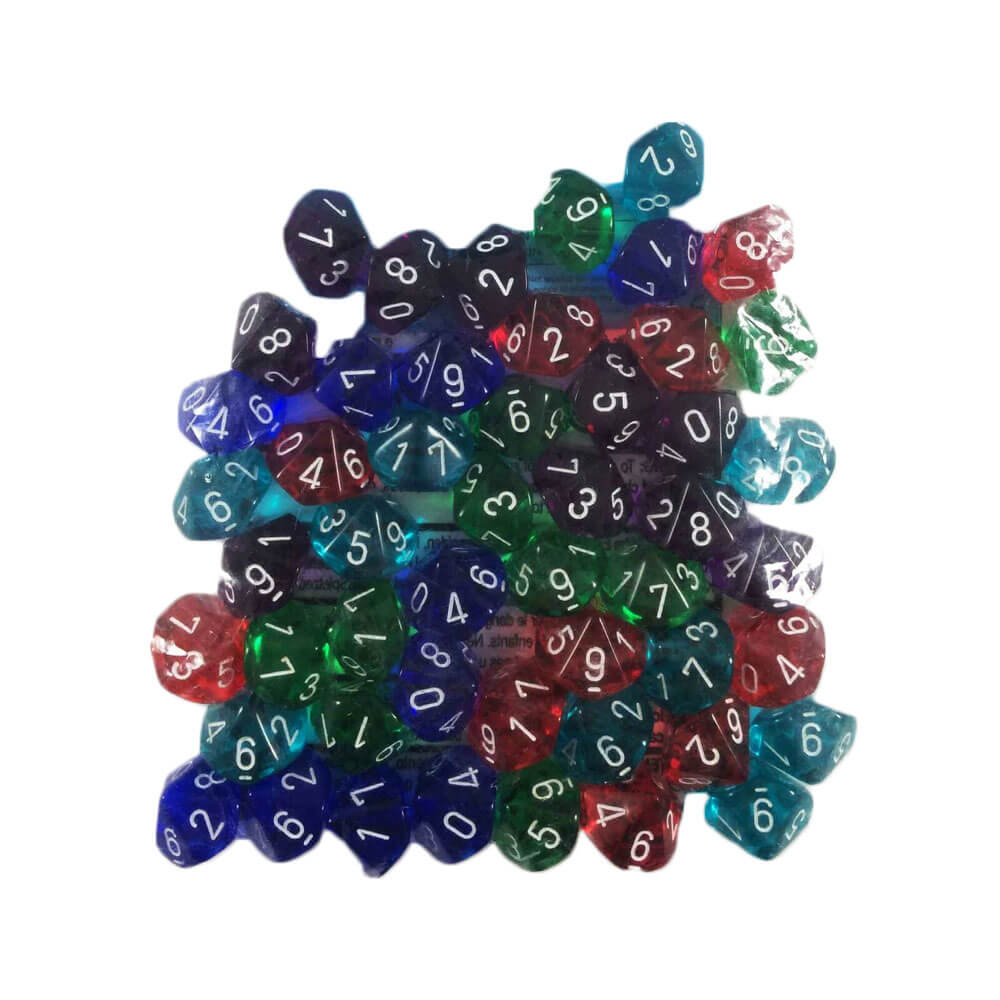 Bolsa a granel de Chessex de dados translúcidos