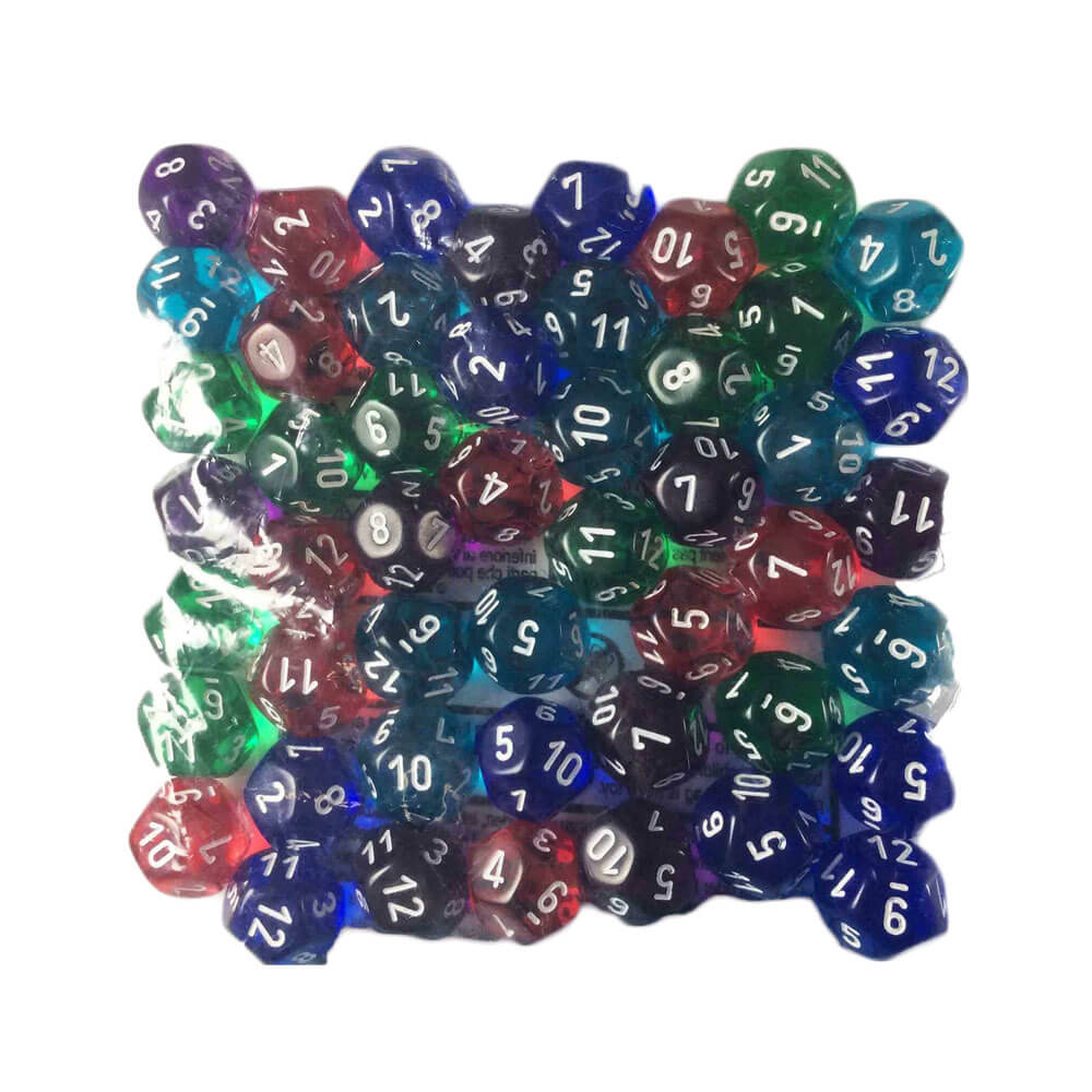 Bolsa a granel de Chessex de dados translúcidos