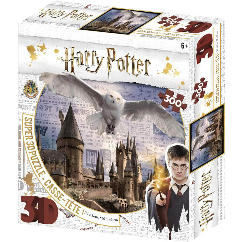 Harry Potter 3d 300pc puslespill