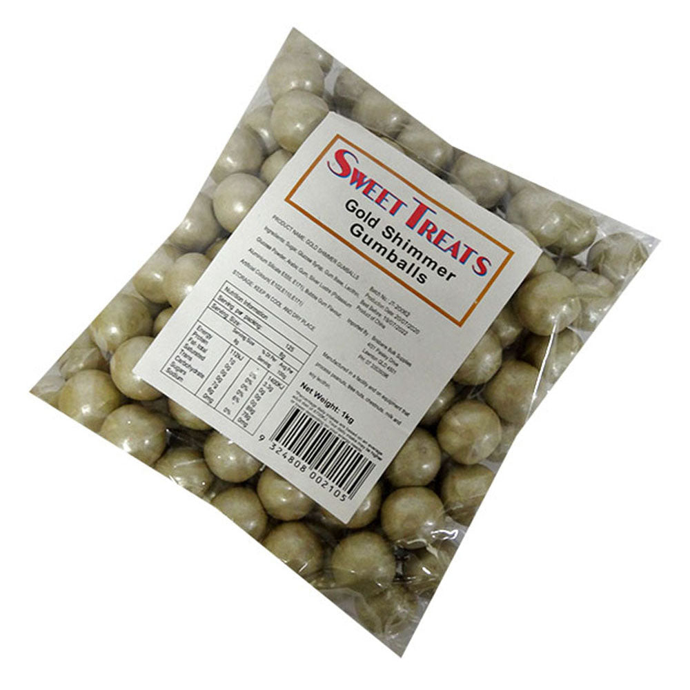 Sweet Treats Shimmer Gumballs Bulk1kg