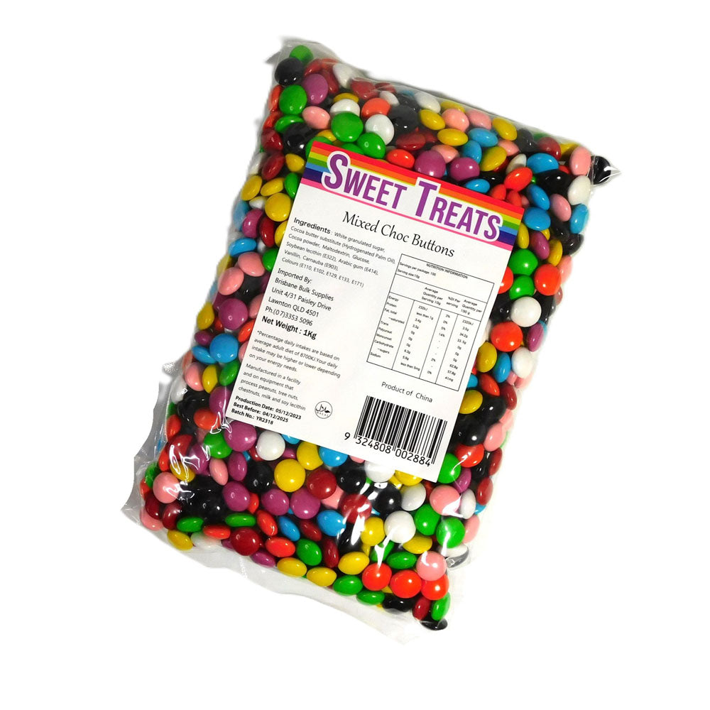 Zoete traktaties choc -knoppen 1 kg