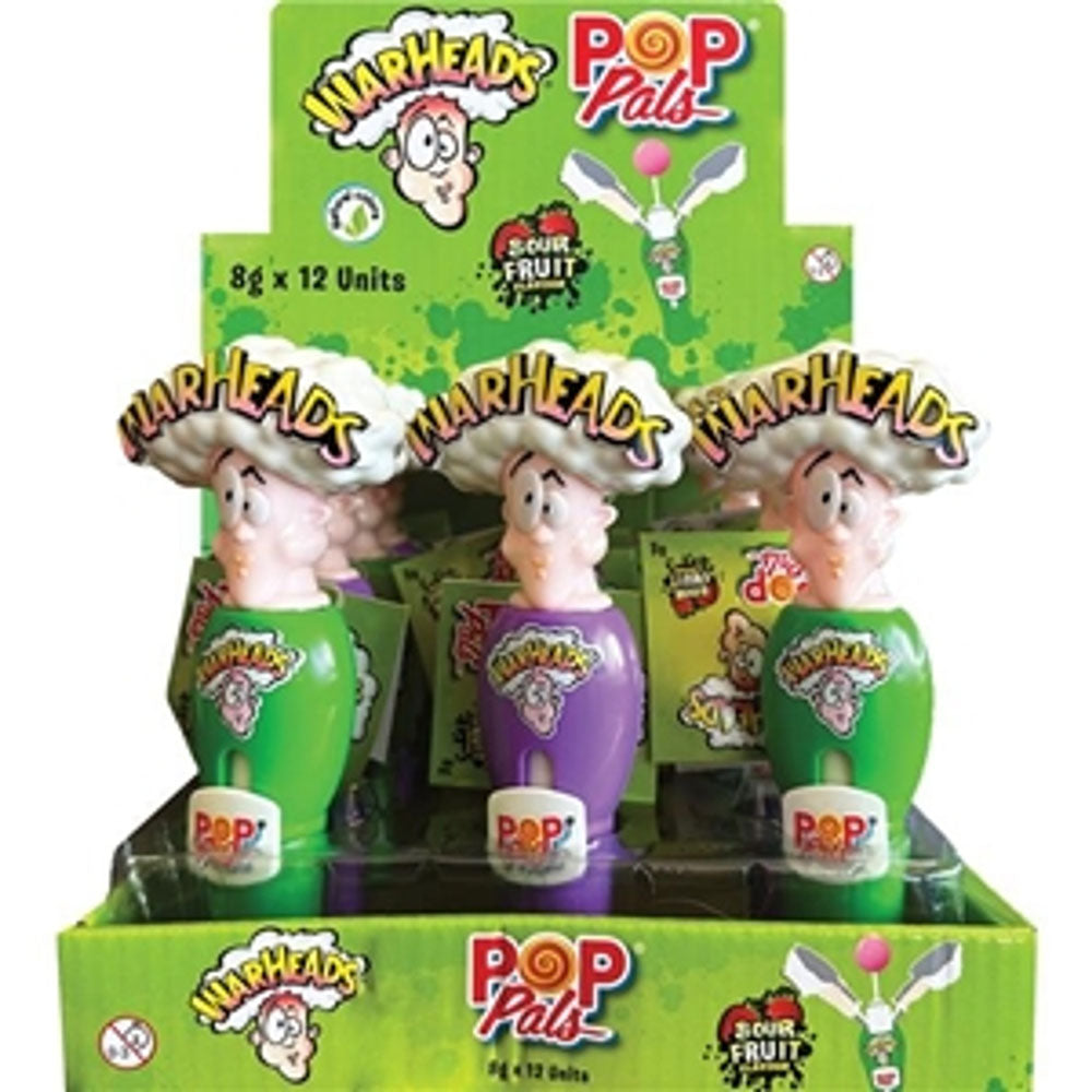 Warhead Pop Pals (12x8g)