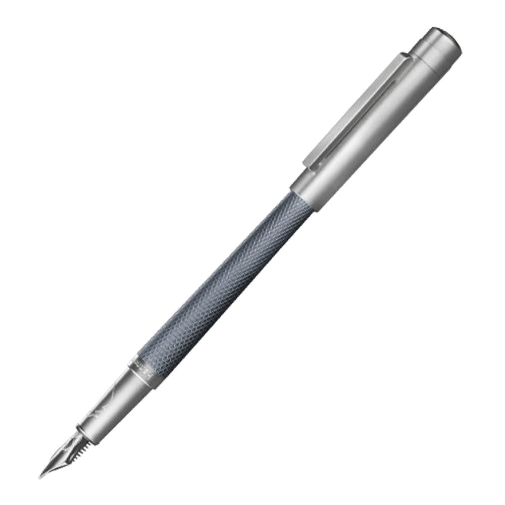 Guilloche Rhodium belagt 18K Fountain Pen (Slim)