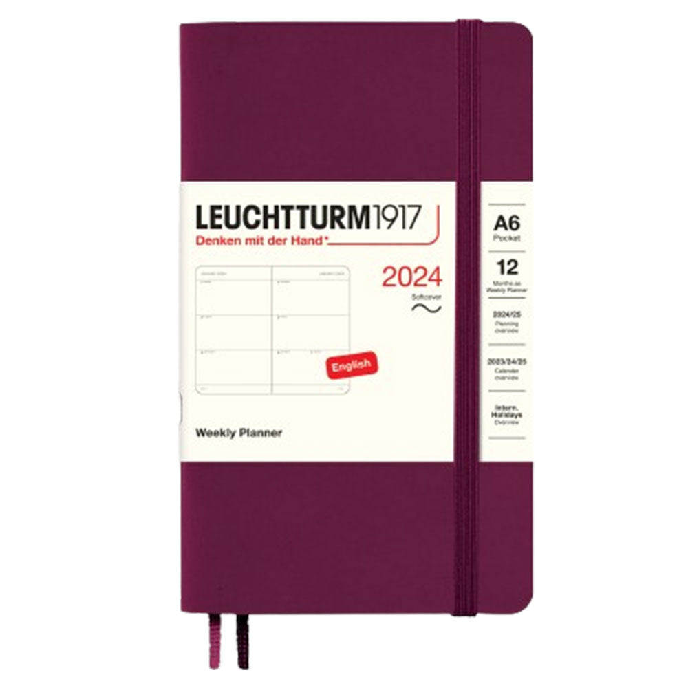 2024 A6 Week Pocket Planner (softcover)