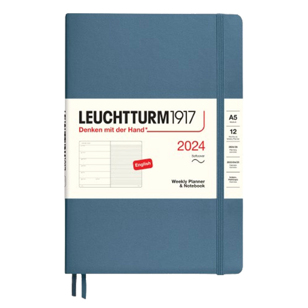 2024 A5 Week Planner & Notebook (SoftCover)