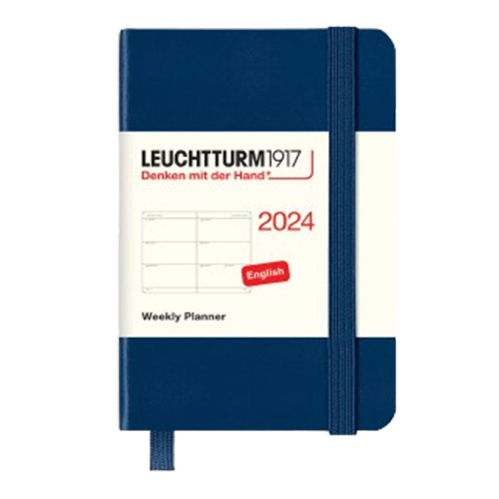 Leuchtturm 2024 A7 Mini planificateur hebdomadaire