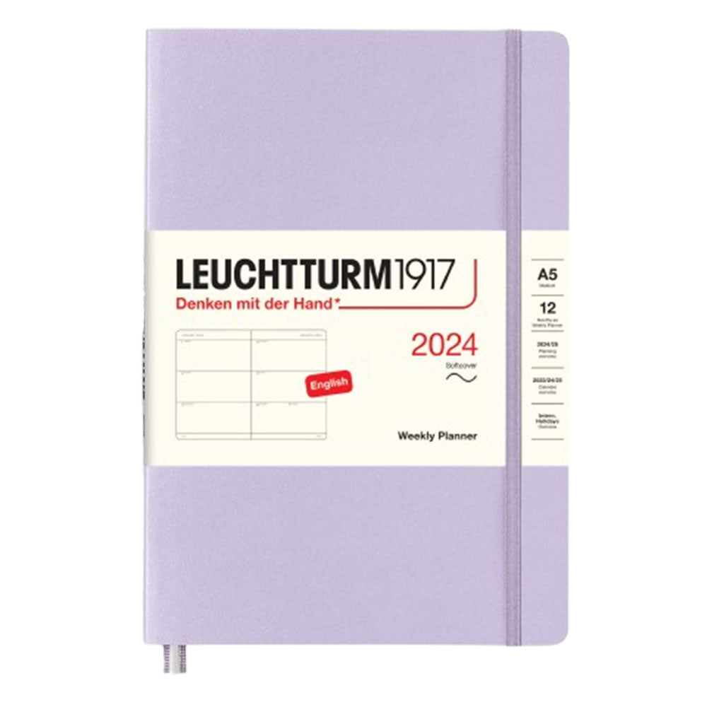 Pianificatore della settimana A5 LeuchTurm 2024 (Softcover)