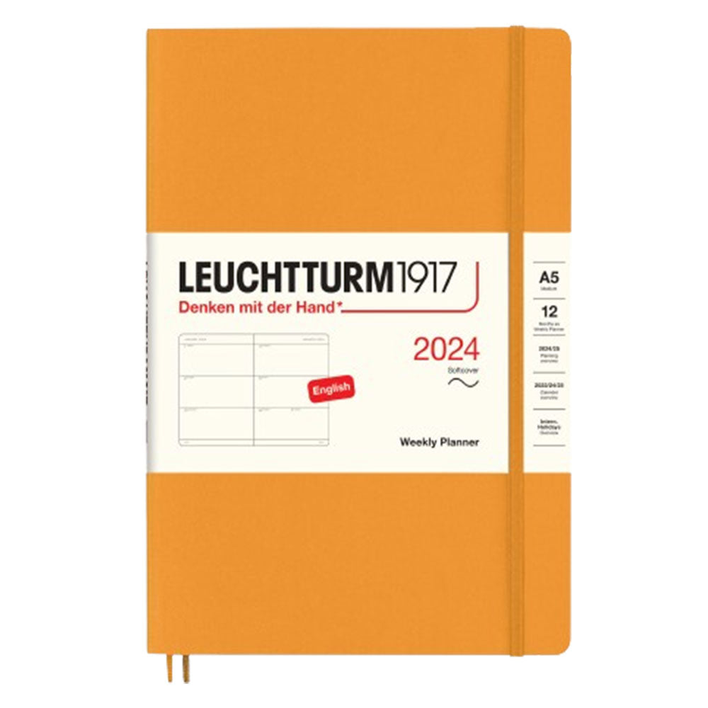 Leuchtturm 2024 A5 Week Planner (Softcover)