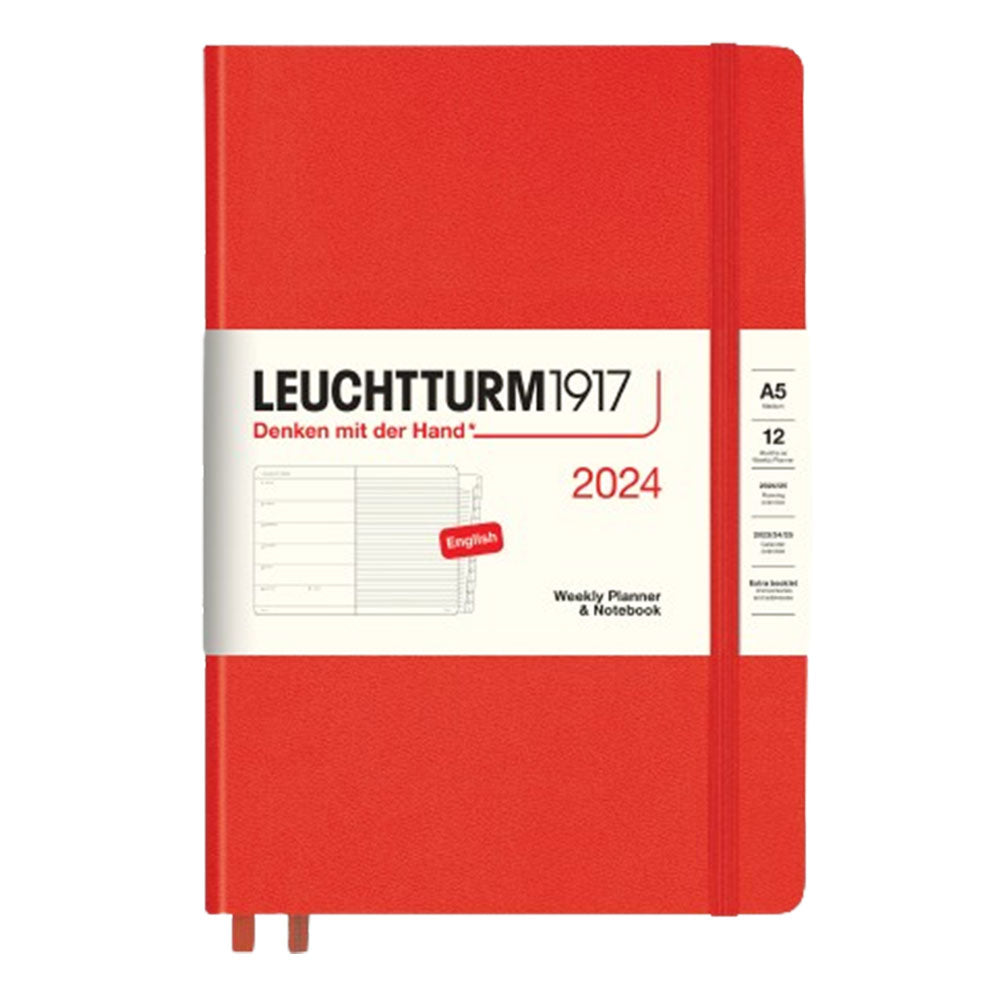 2024 A5 Week Planer & Notebook mit Broschüre