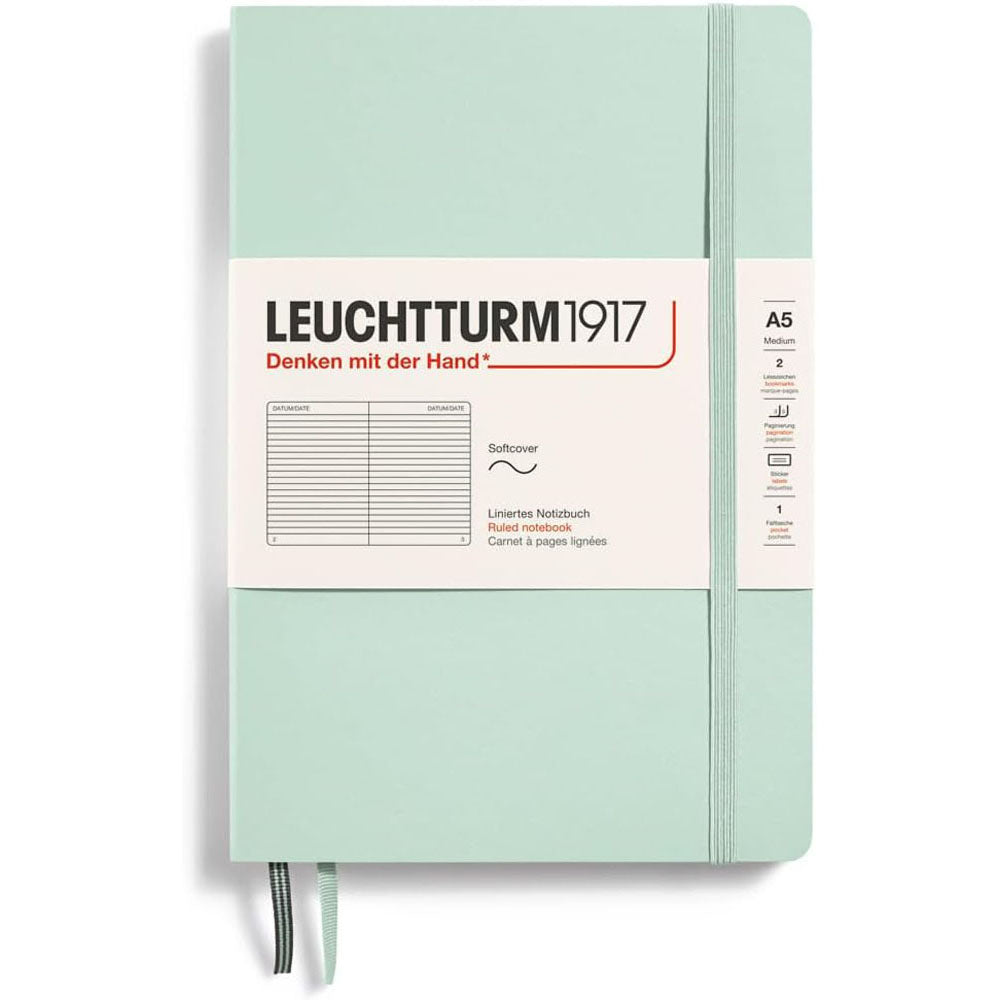 Leuchtturm Softcover rządził notebookiem A5