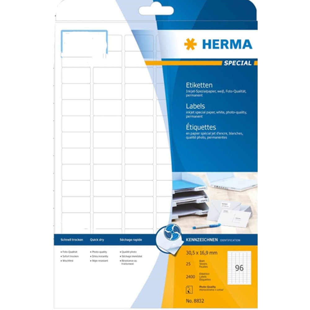 Herma Inkjet Etykies A4 25pc