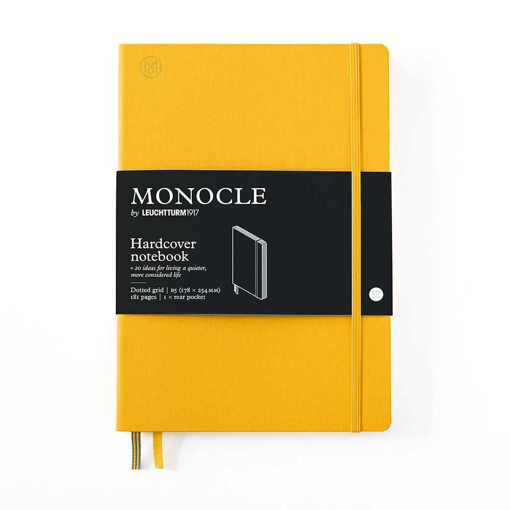 Leuchtturm Monocle inbunden prickad anteckningsbok B5