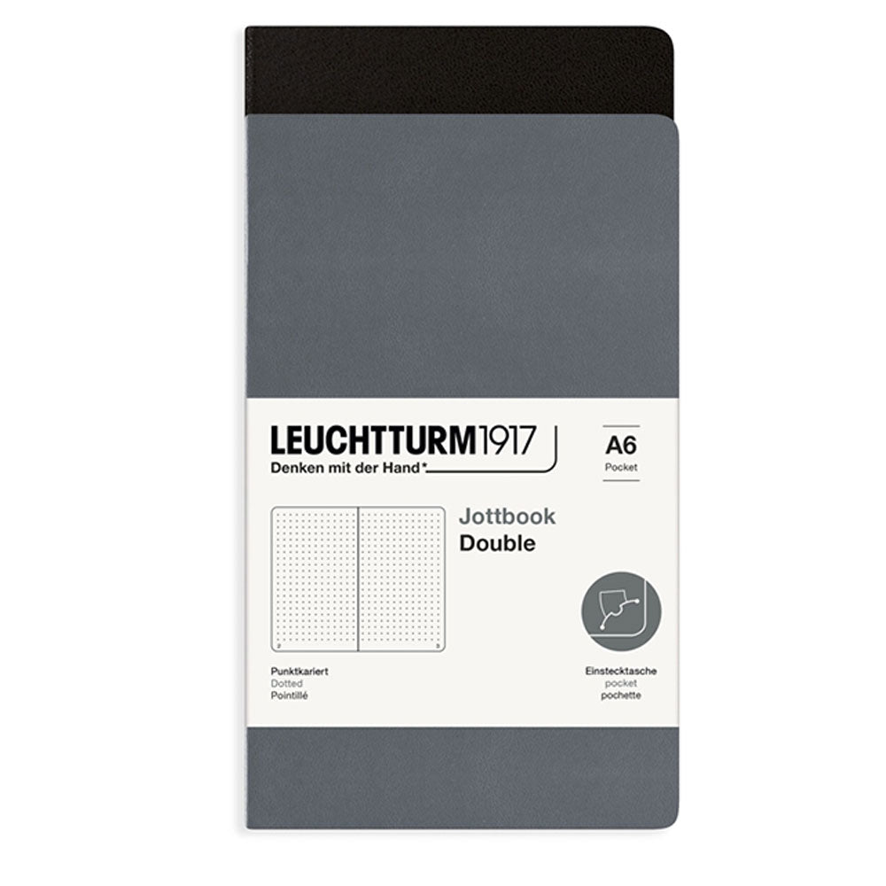 Leuchtturm Twin Pack Jottbook Dotted A6