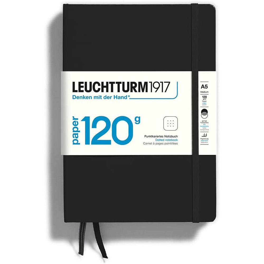 Leuchtturm 120g upplaga prickade A5 anteckningsbok