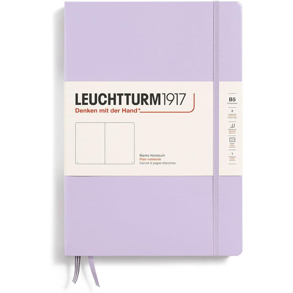 Leuchtturm HC -komposition almindelig notebook B5