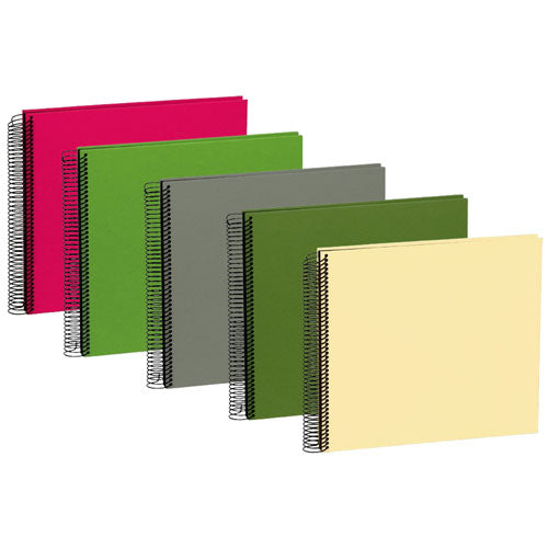 Semikolon Medium Economy Spiral Photo Album Black Pgs