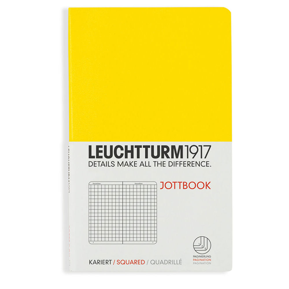 Leuchtturm Pocket Jottbook squadred 60 sider A6