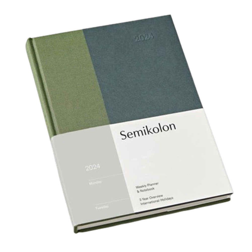 Semikolon 2024 Weekly Planner＆Notebook A5