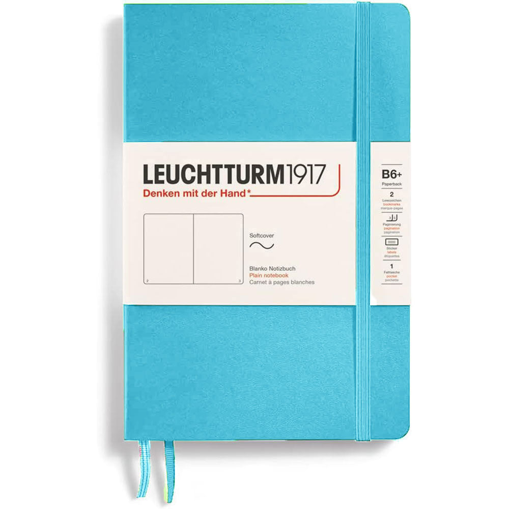 Leuchtturm SC Pocketbok Plain B6+ Notebook123pg