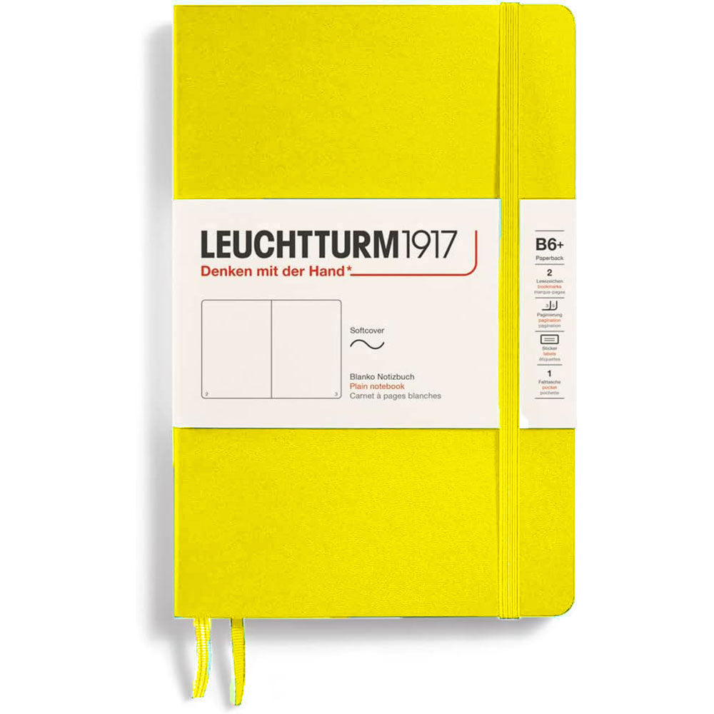 Leuchtturm SC Paperack Plain B6+ Notebook123pg