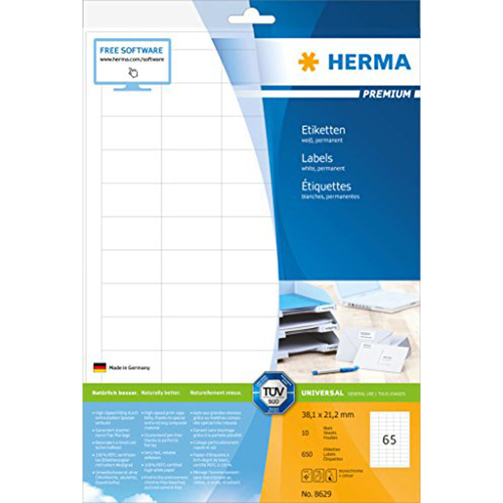 Herma Premium Etyels A4 10pc