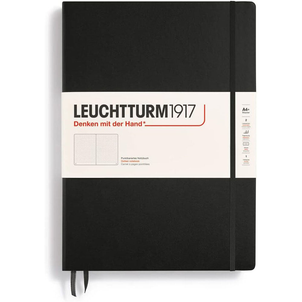 Leuchtturm HC Notebook Master Classic prikket A4+