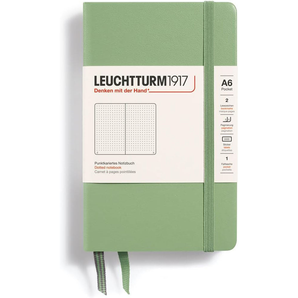 Leuchtturm w twardej okładce kropkowana notatnik A6