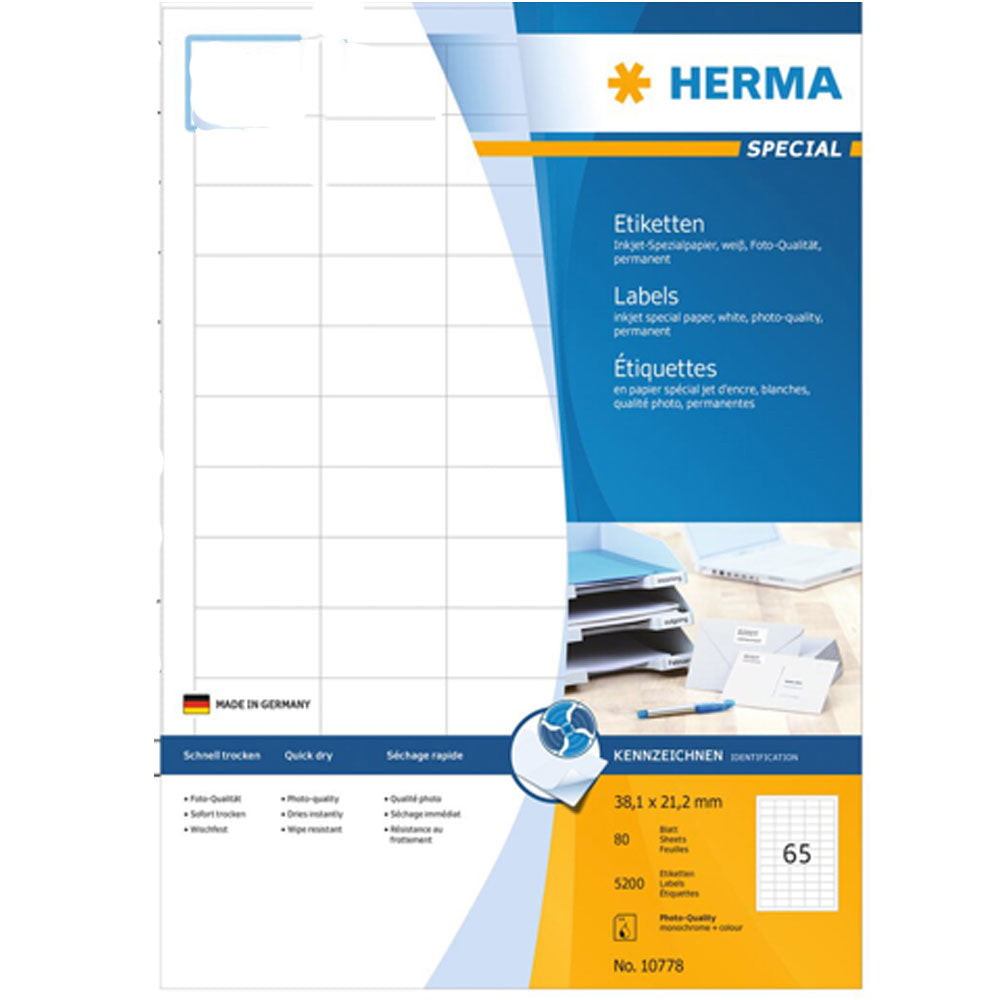 Herma inkjet mærker A4 80pc