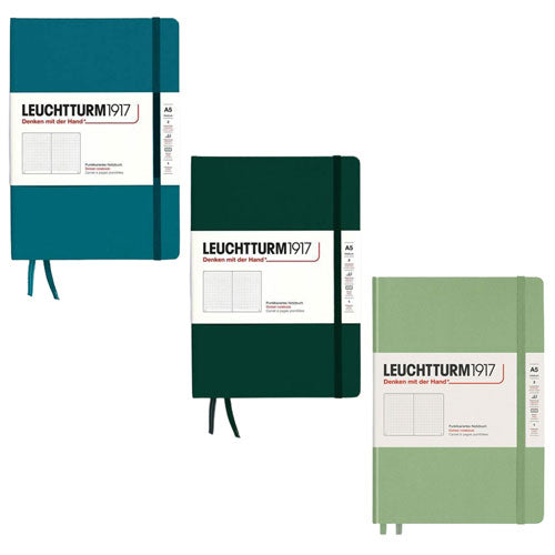 Leuchtturm Hardcover Dotted Notebook A5 (Green)