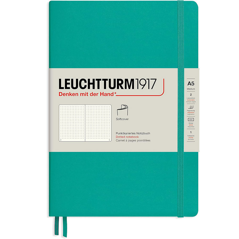 Leuchtturm softcover prikket notebook A5