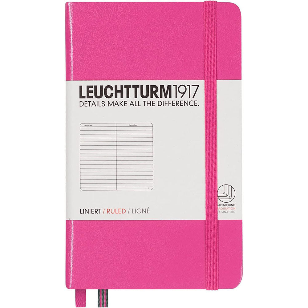 Leuchtturm Hardcover styrede notebook A6