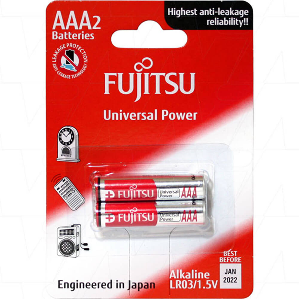 Fujitsu Alkaline Blister Power (Paquete de 2)