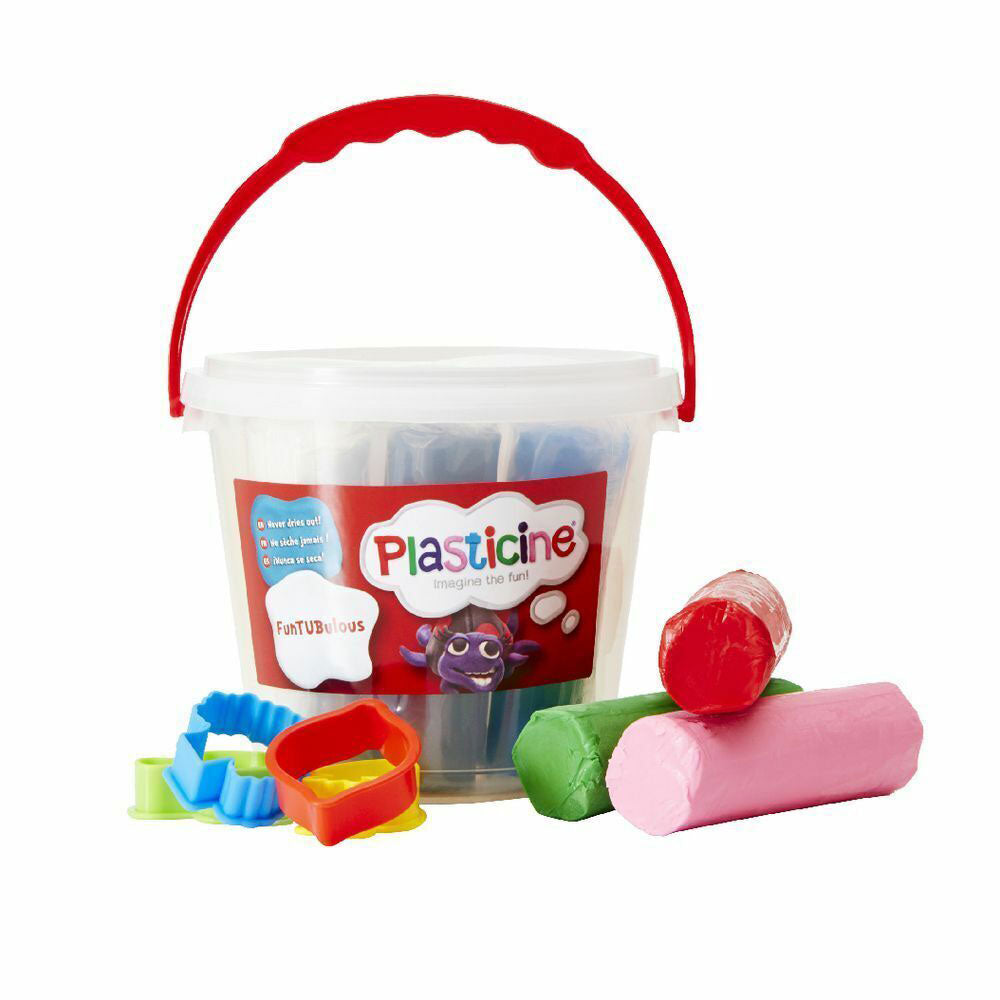 Plasticine FunTUBulous Modelling Clay (1pc Random Style)