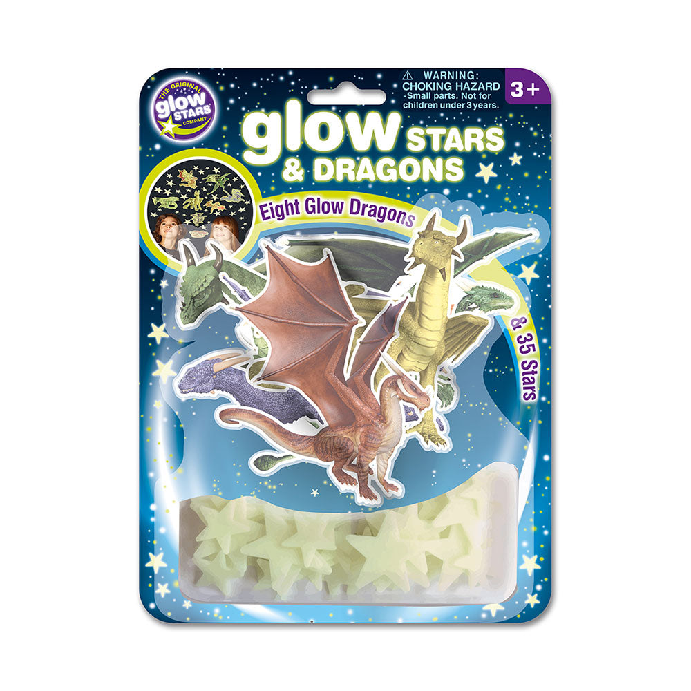 Brainstorm Toys Glow Stars klistermärken