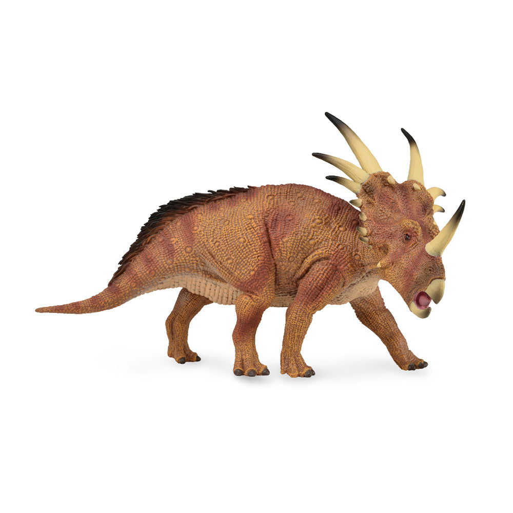 Figura de dinossauro de estiracosaurus collectha