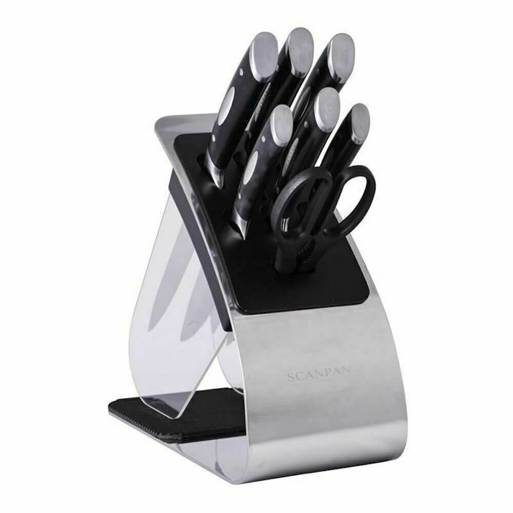 Scanpan Classic Eclipse Knife Block Set (8 stcs)